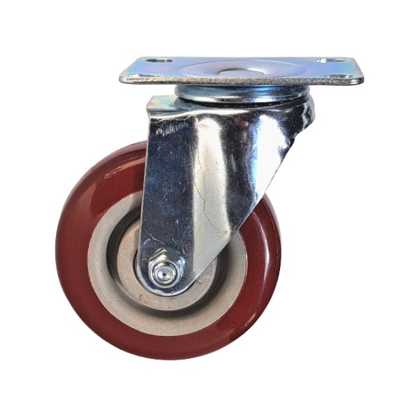 400kg - Set of 4pcs 4" 100mm Swivel Brake Castors