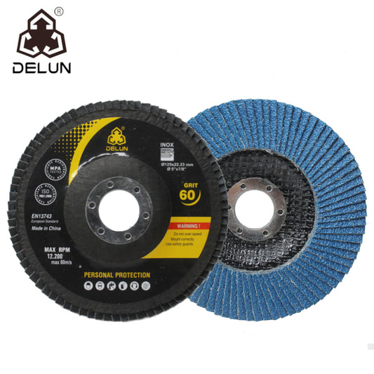 Flap Discs/Wheel - 60 Grit - 5 Inch/125mm