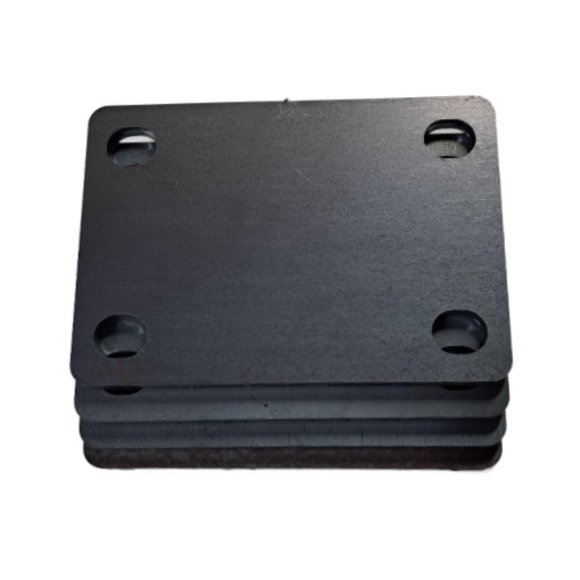 95mm x 67mm Castor Base Plate x 4