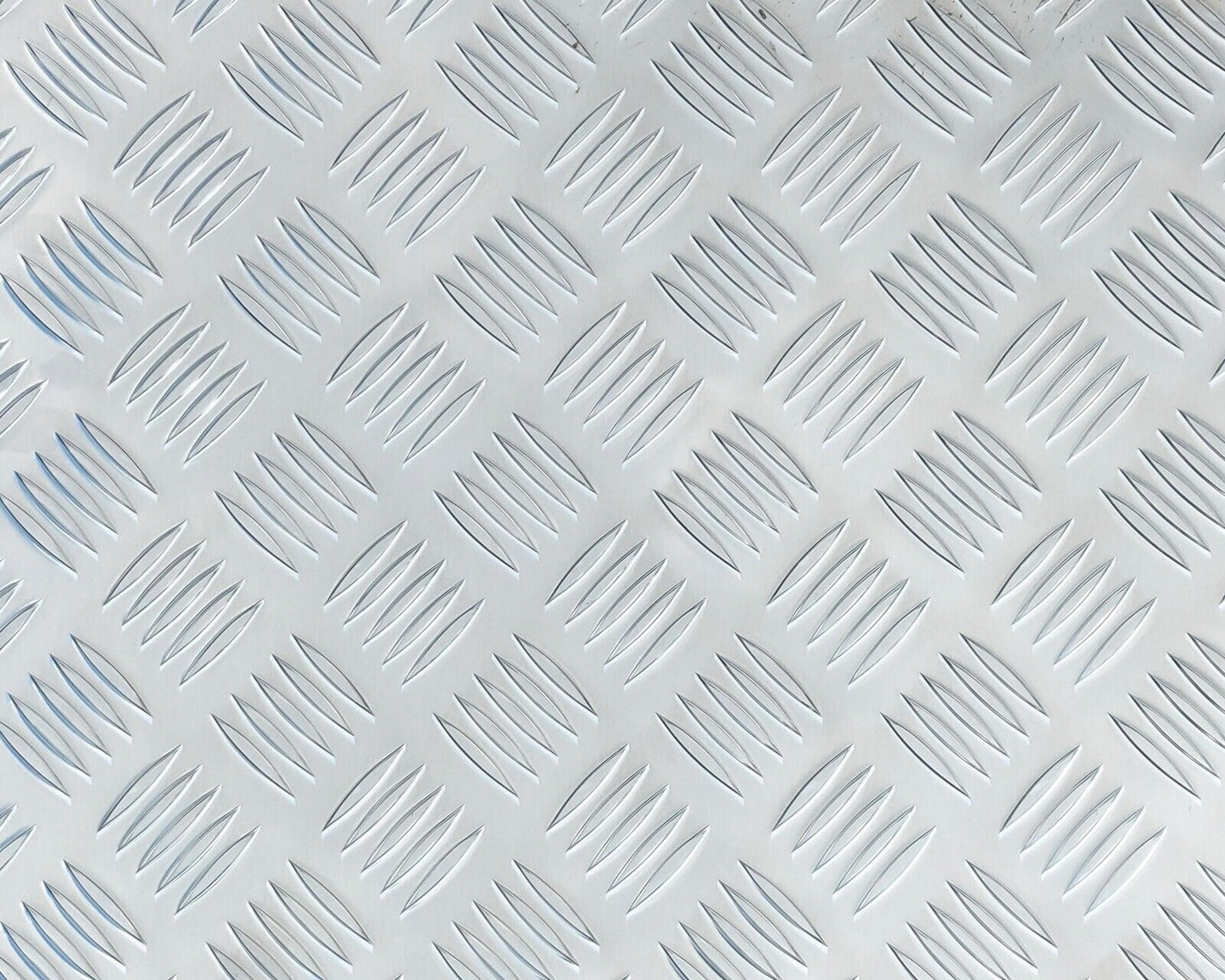 Aluminium Sheet Checker Plate / Tread Plate - 1200 x 2400 x 1.6mm