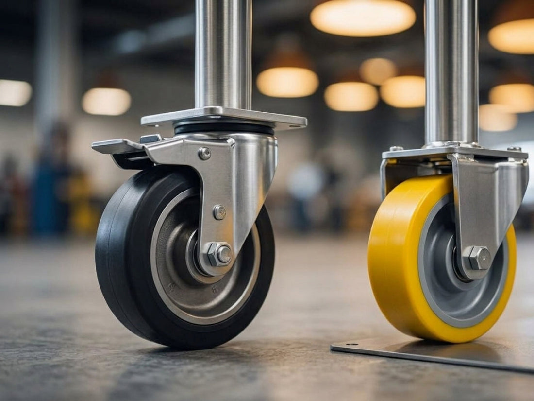 Heavy-Duty Stainless Steel Castor Wheels