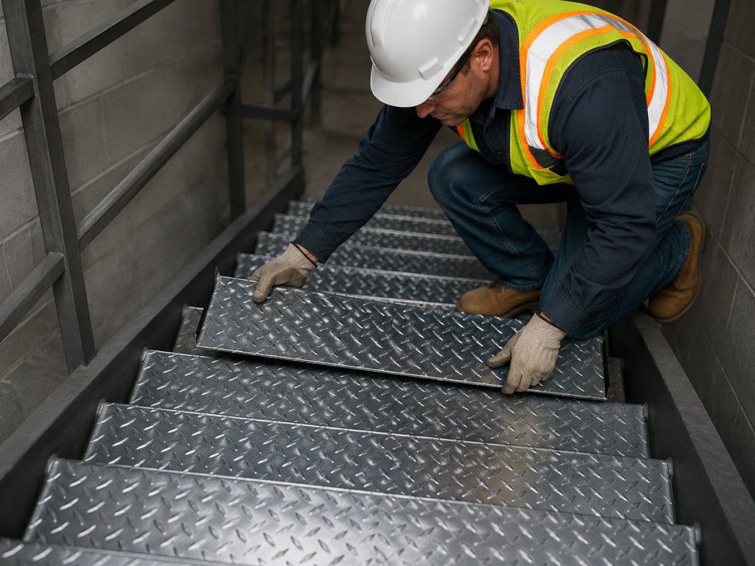 Non-Slip Treads for Stairs