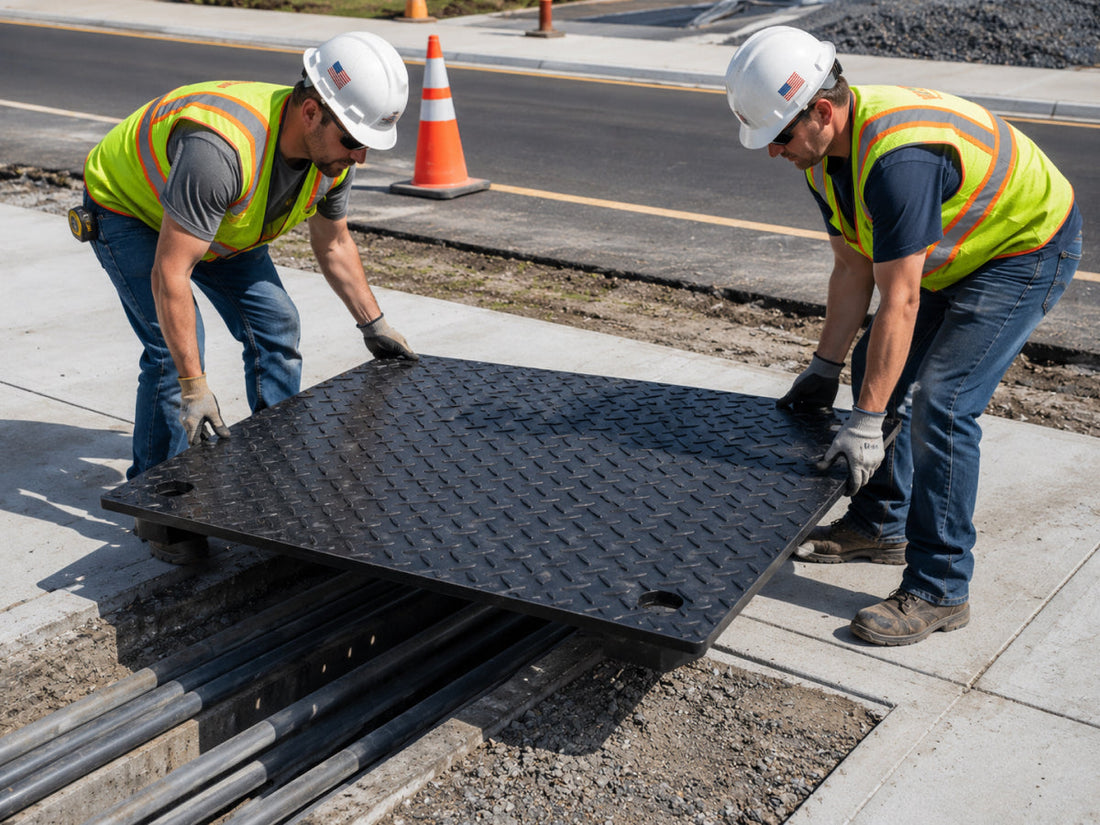 How Road Plates Protect Workers and Pedestrians