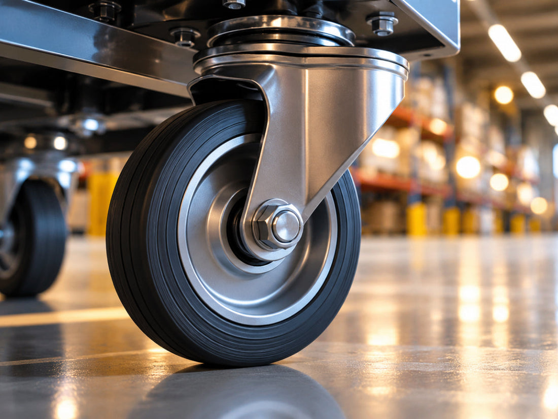 Stainless steel castor wheels