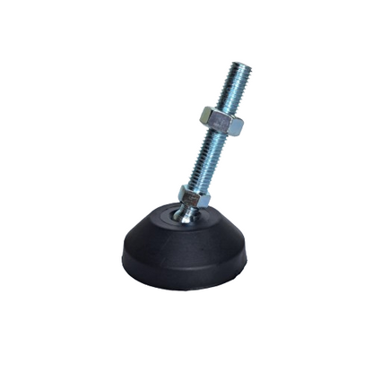 2600kg Rated Adjustable/Levelling Feet (STAINLESS) - 60mm Base, M12 Thread, 110mm Height (Set of 4)