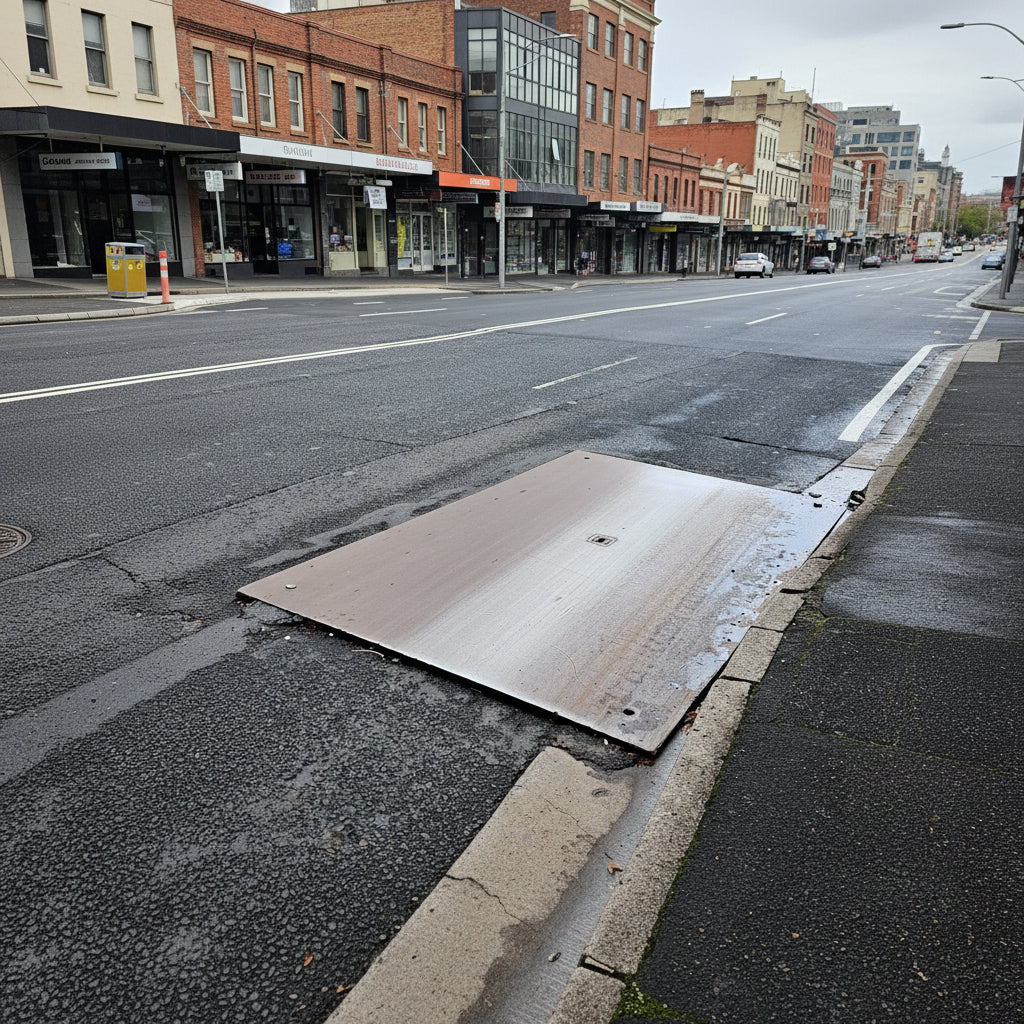Steel Plate Riding Steel Road Plate with Lifting Point | EZY STEEL
