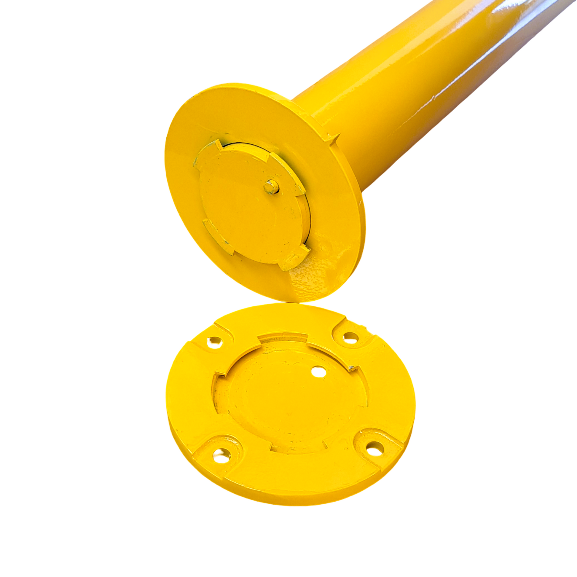 Removable Surface Mount Steel Bollard, 1000mm