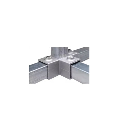 Square Tube Metal Frame Connectors – 25x25mm SHS Multi-Angle Joint System