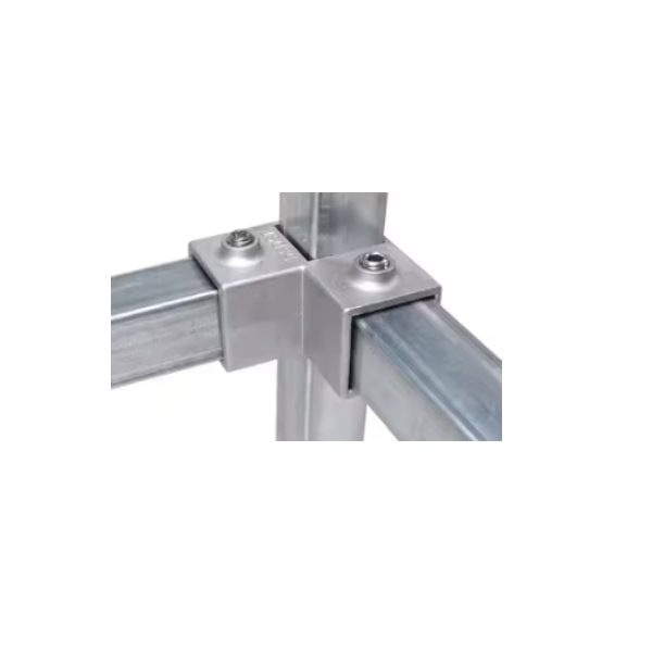 Square Tube Metal Frame Connectors – 25x25mm SHS Multi-Angle Joint System