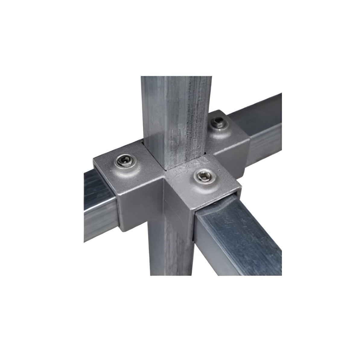 Square Tube Metal Frame Connectors – 25x25mm SHS Multi-Angle Joint System