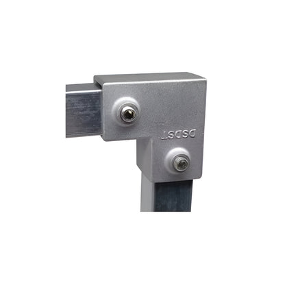 Square Tube Metal Frame Connectors – 25x25mm SHS Multi-Angle Joint System