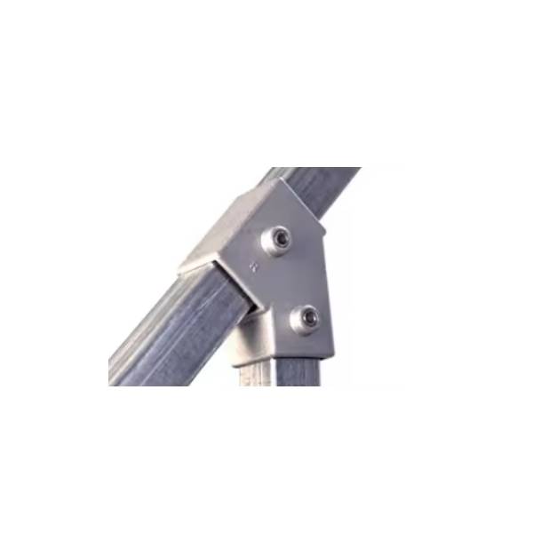 Square Tube Metal Frame Connectors – 25x25mm SHS Multi-Angle Joint System