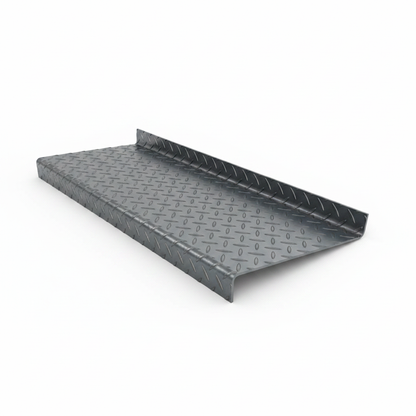 Stair Tread/Step - 3mm Checker Plate - 1000mm Long