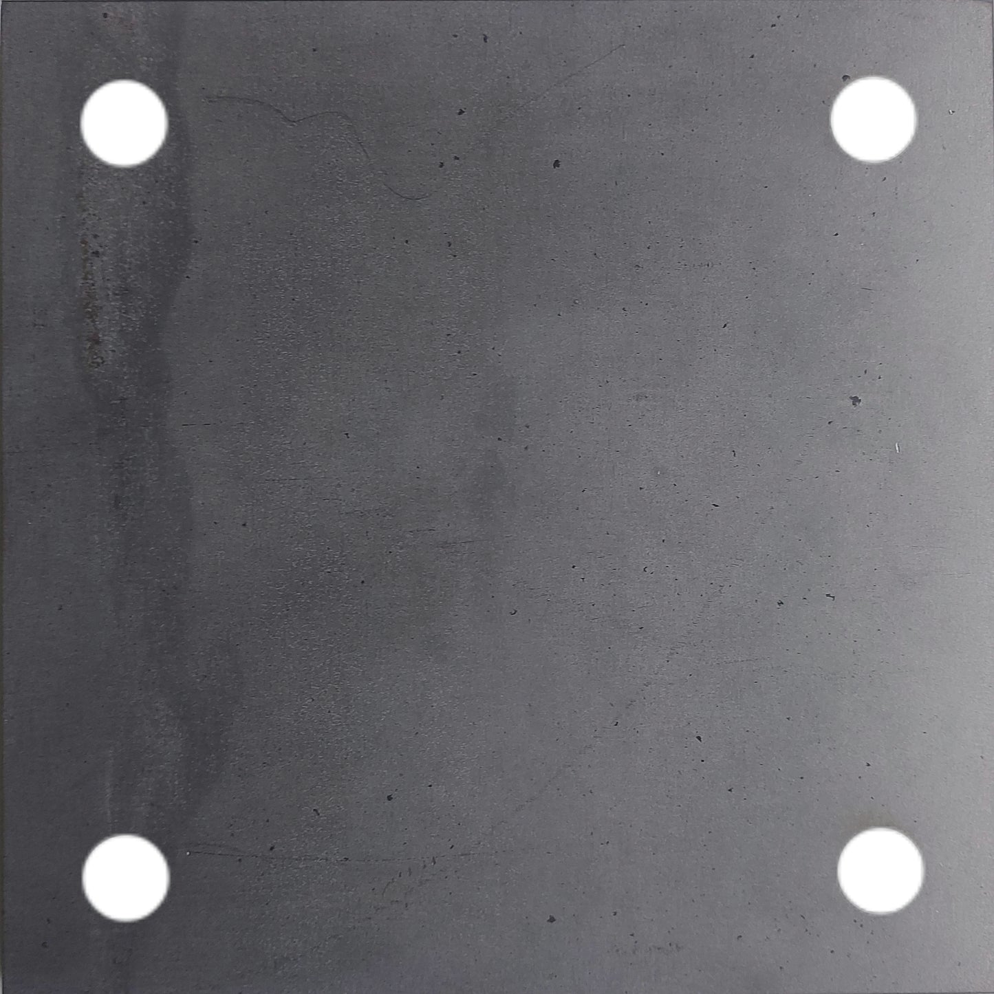 200 x 200 x 6mm Steel Base Plate, 4x Holes - EZY STEEL