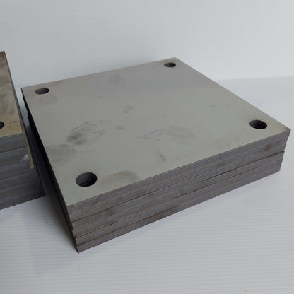 200 x 200 x 10mm Stainless Steel Base Plate