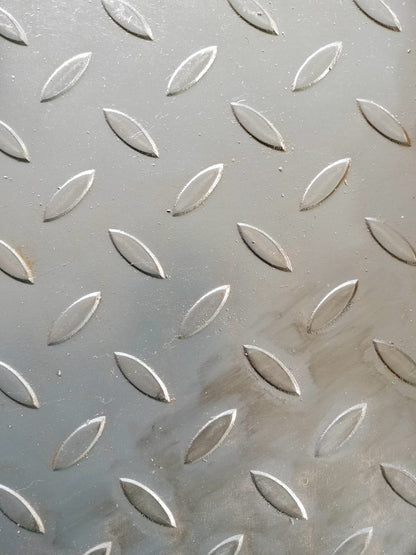Stair Tread/Step - 3mm Checker Plate - 1000mm Long